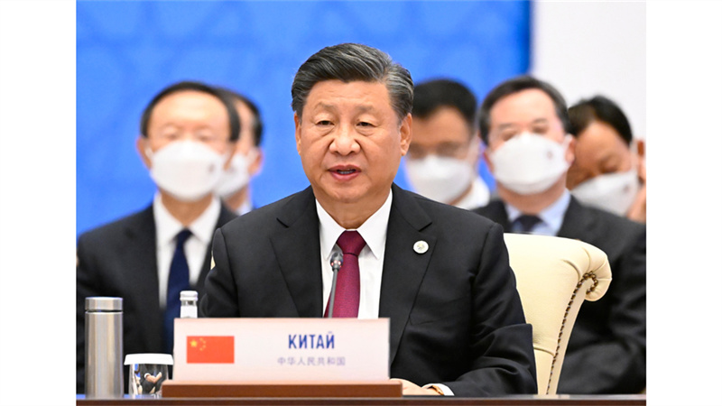 习近平出席上海合作组织成员国元首理事会第二十二次会议并发表重要讲话