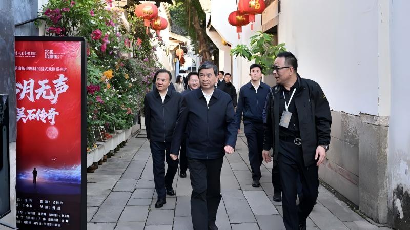 周祖翼在福州调研文化建设工作