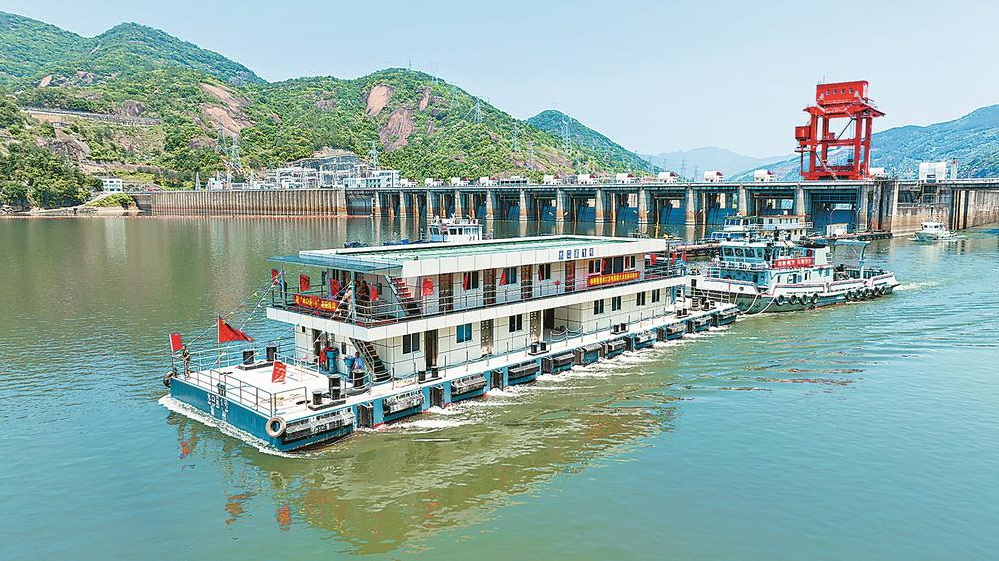 我省首个“内河水上综合服务区”建设加速