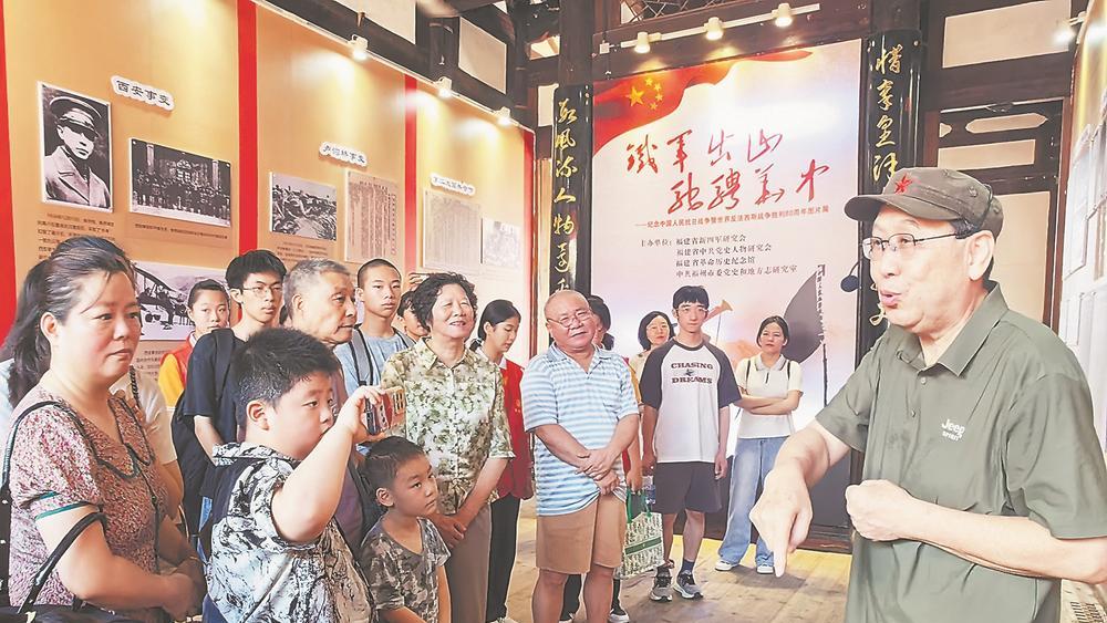 福州市鼓楼区华大街道北江社区开展“青少年党史学习月”暨“赓续八一薪火 强国复兴有我”主题活动
