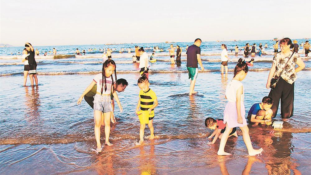 向海觅清凉
