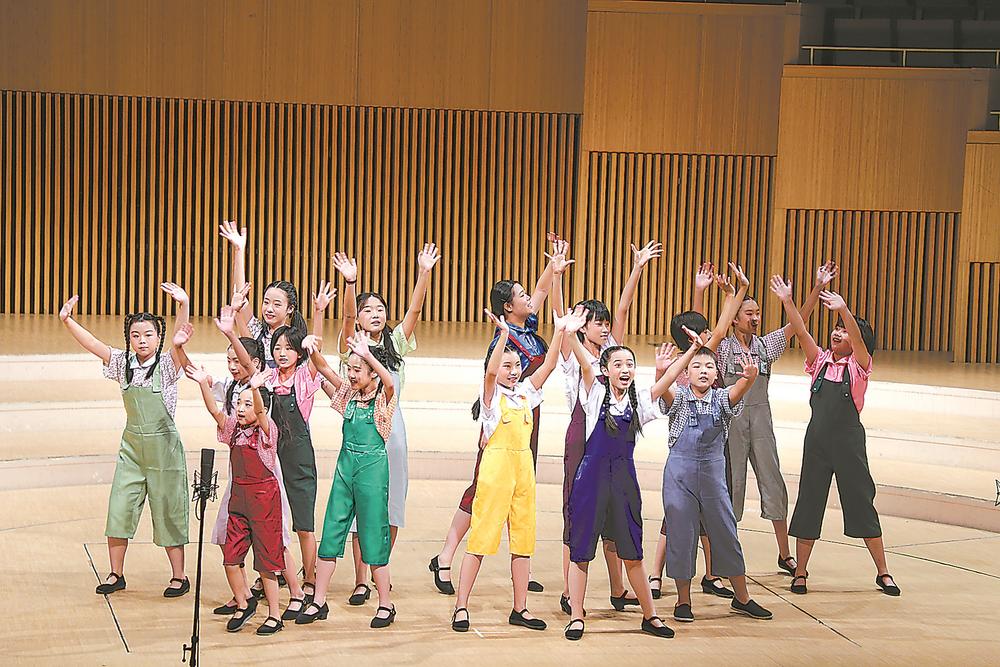 福州市中小学生合唱比赛举行