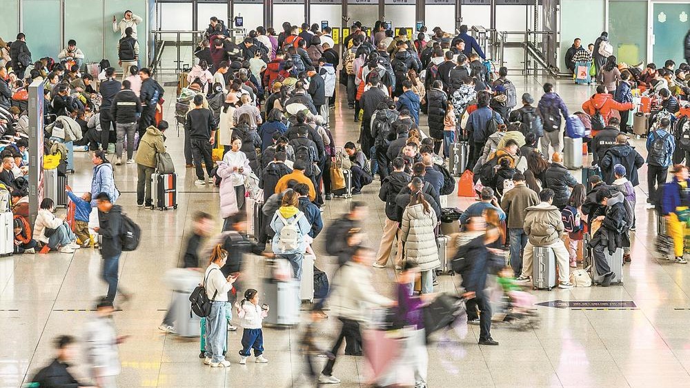 春运首周我省超5600万人次跨区域出行