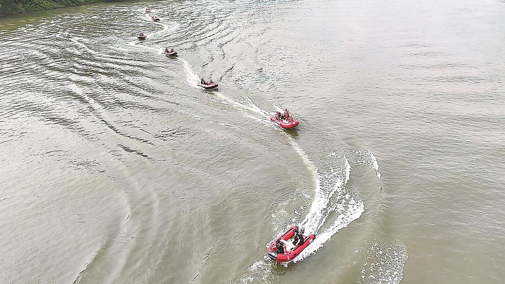 防汛抢险救援综合演练