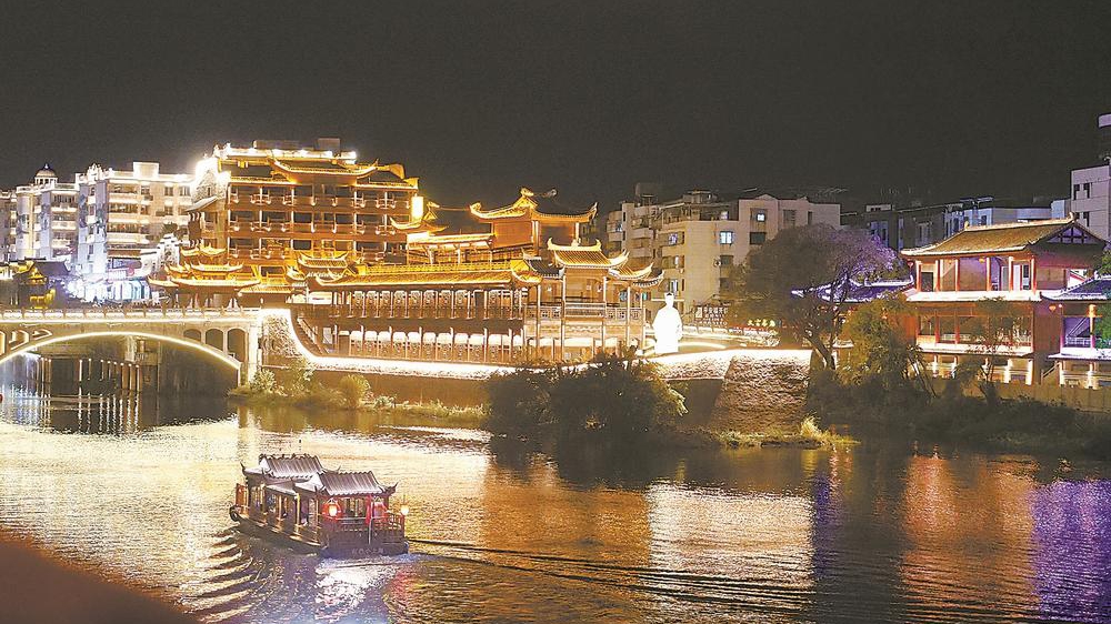 “一江两岸·夜游汀江”入选国内水路旅游客运精品航线典型案例