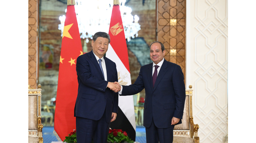 习近平同埃及总统塞西会谈