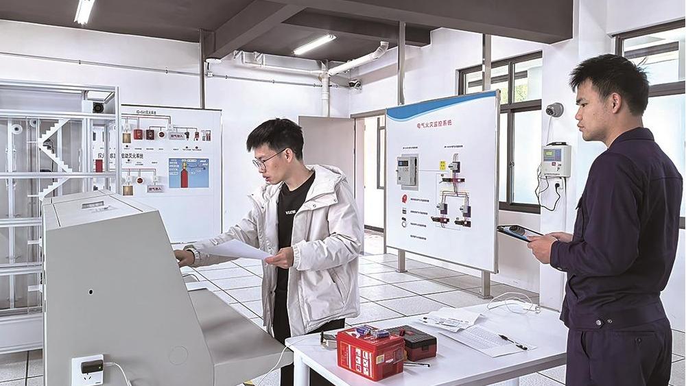 省消防救援总队消防设施操作员职业技能鉴定站三明分站正式投入运行